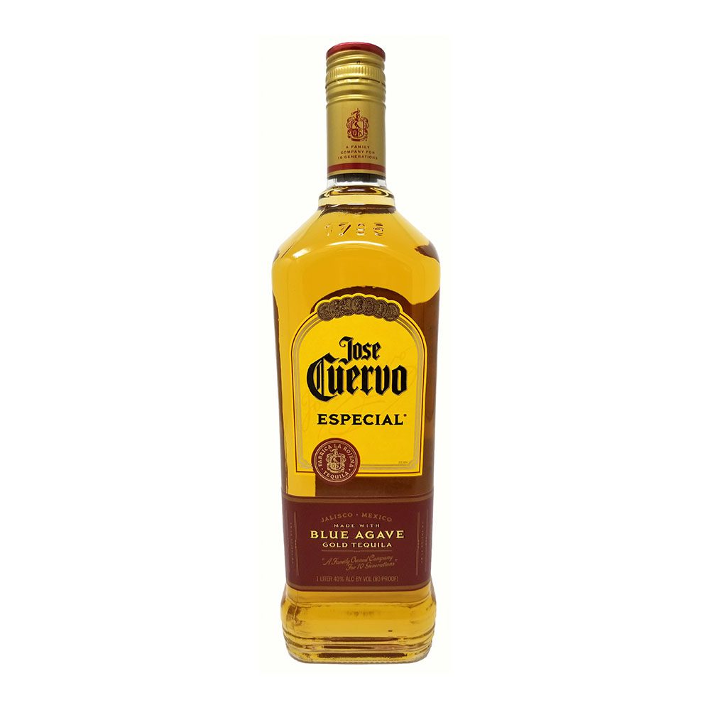 jose cuervo especial gold tequila bottle