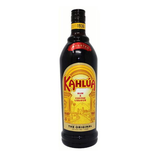 kahlua coffeee & rum liqueur bottle picture