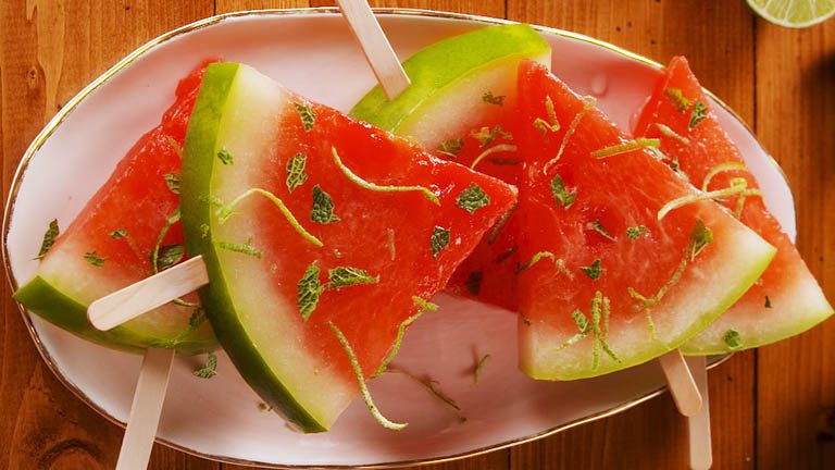 Picture of Watermelon Mojito Pops