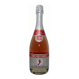 Barefoot Bubbly Pink Moscato Bottle Picture