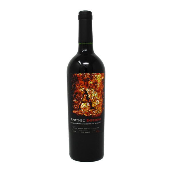 apothic inferno red blend wine bottle picture