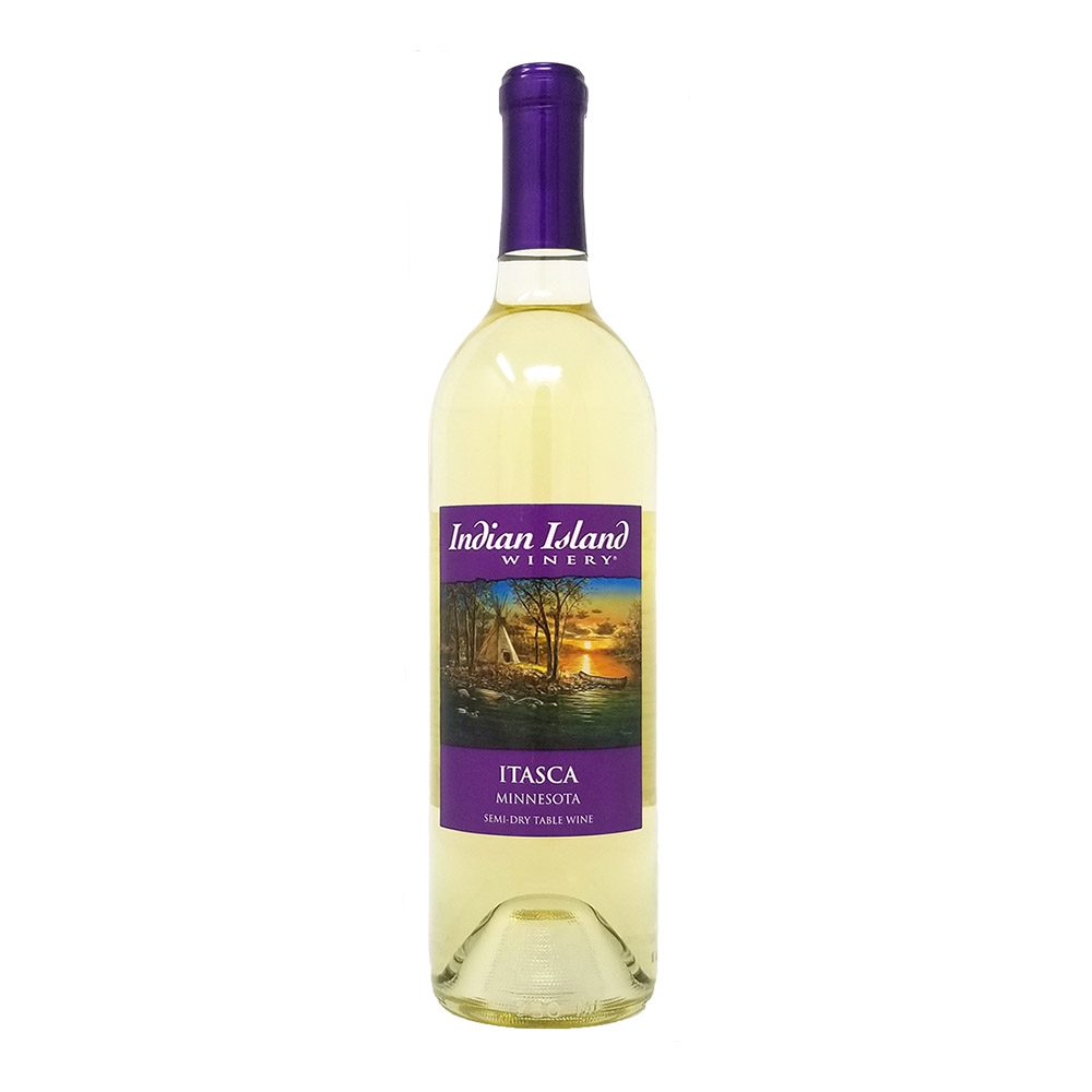 indian island winery itasca wine bottle picture